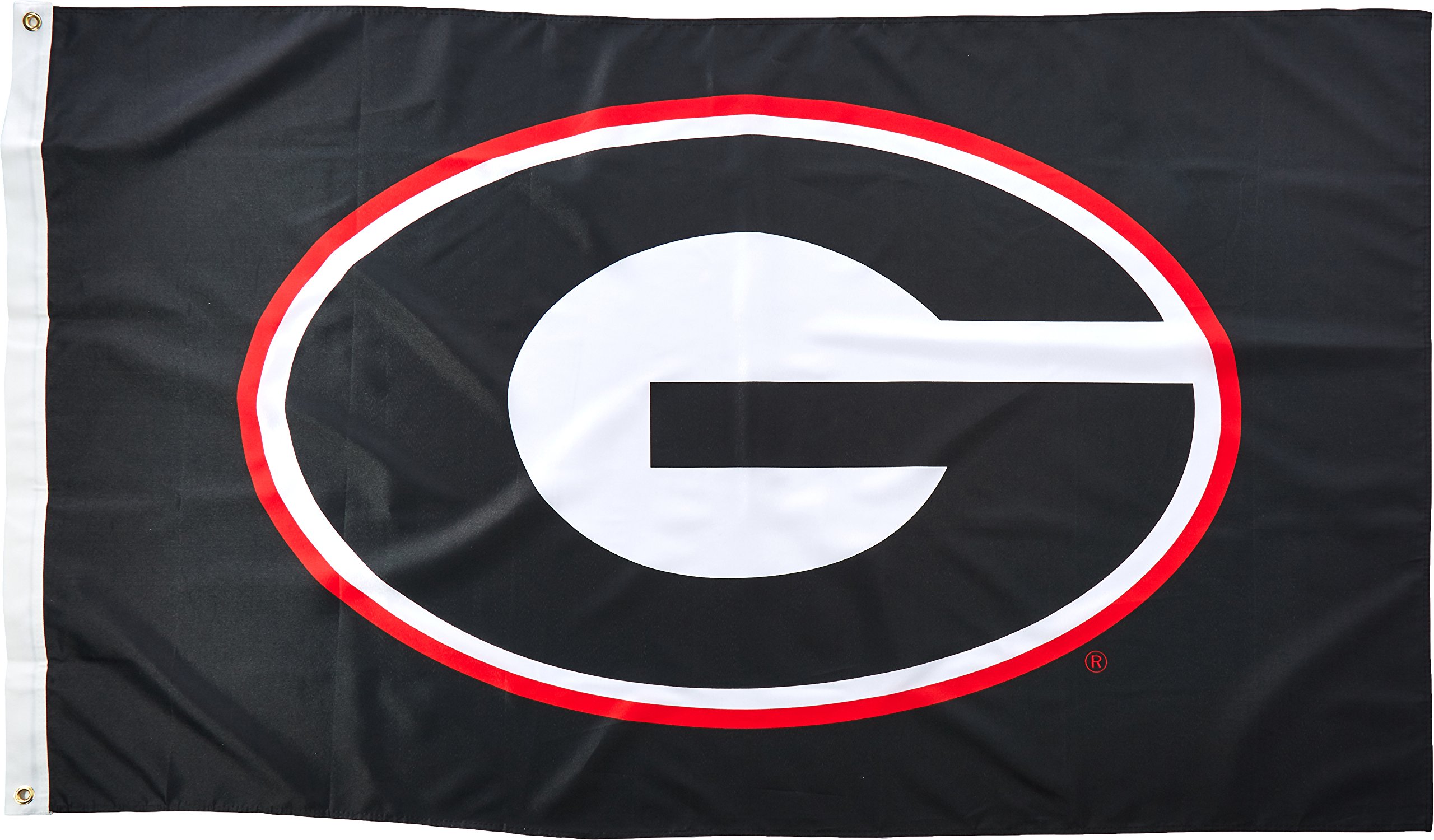 BSI NCAA Georgia Bulldogs 3 x 5 Outdoor Flag Durable with Grommets | Heavy Duty Flag & Banner for Garden Patio | Indoor Wall Decor for Room | Works with Flag Poles for Outside House (Red) - Image 4