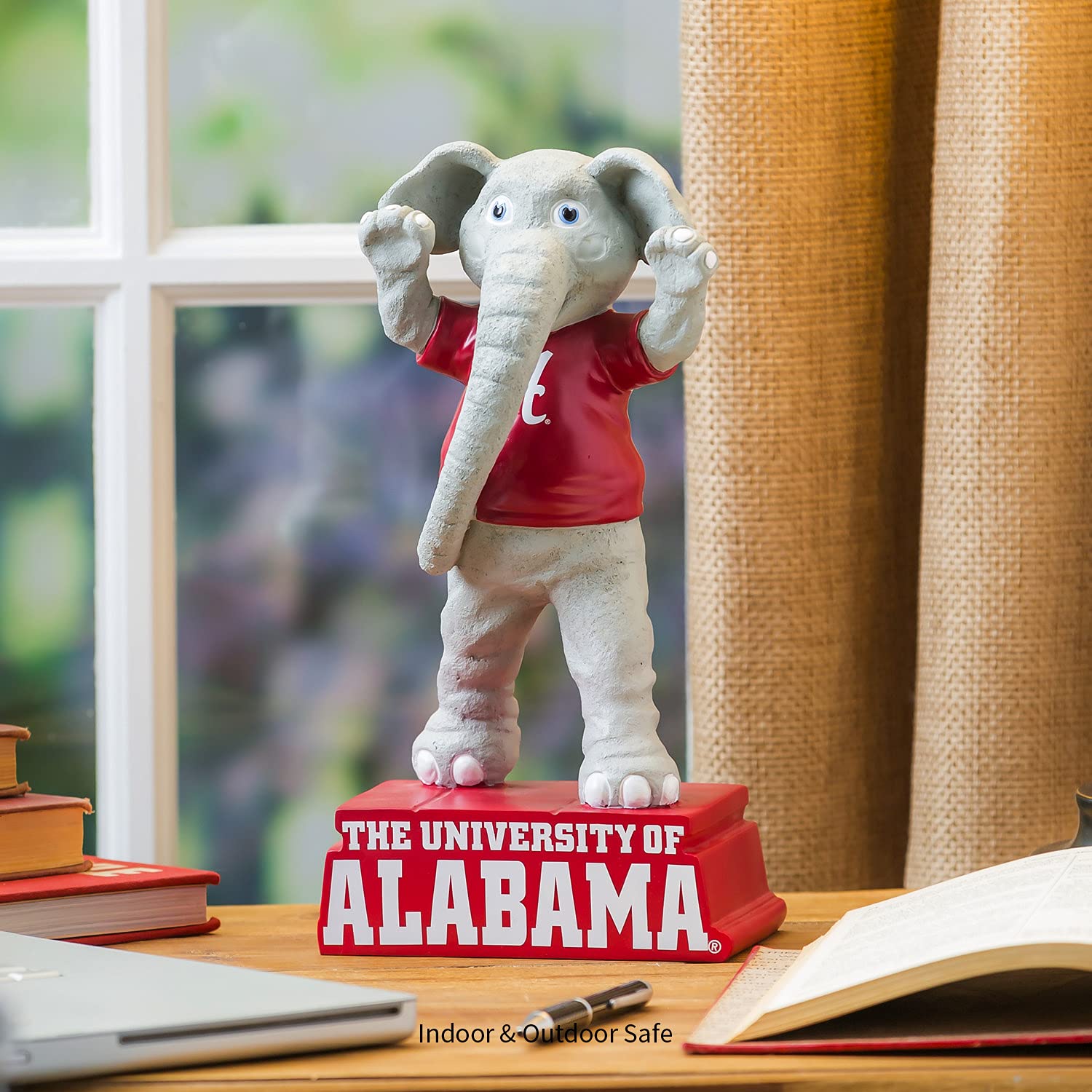 Team Sports America NCAA University of Alabama Fun Colorful Mascot Statue 12 Inches Tall - Image 3