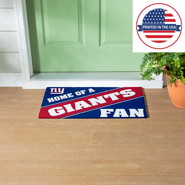 Team Sports America New York Giants, Officially Licensed Door Mat 28 x 16 Inches Indoor Outdoor Sports Fan Rug - Image 5