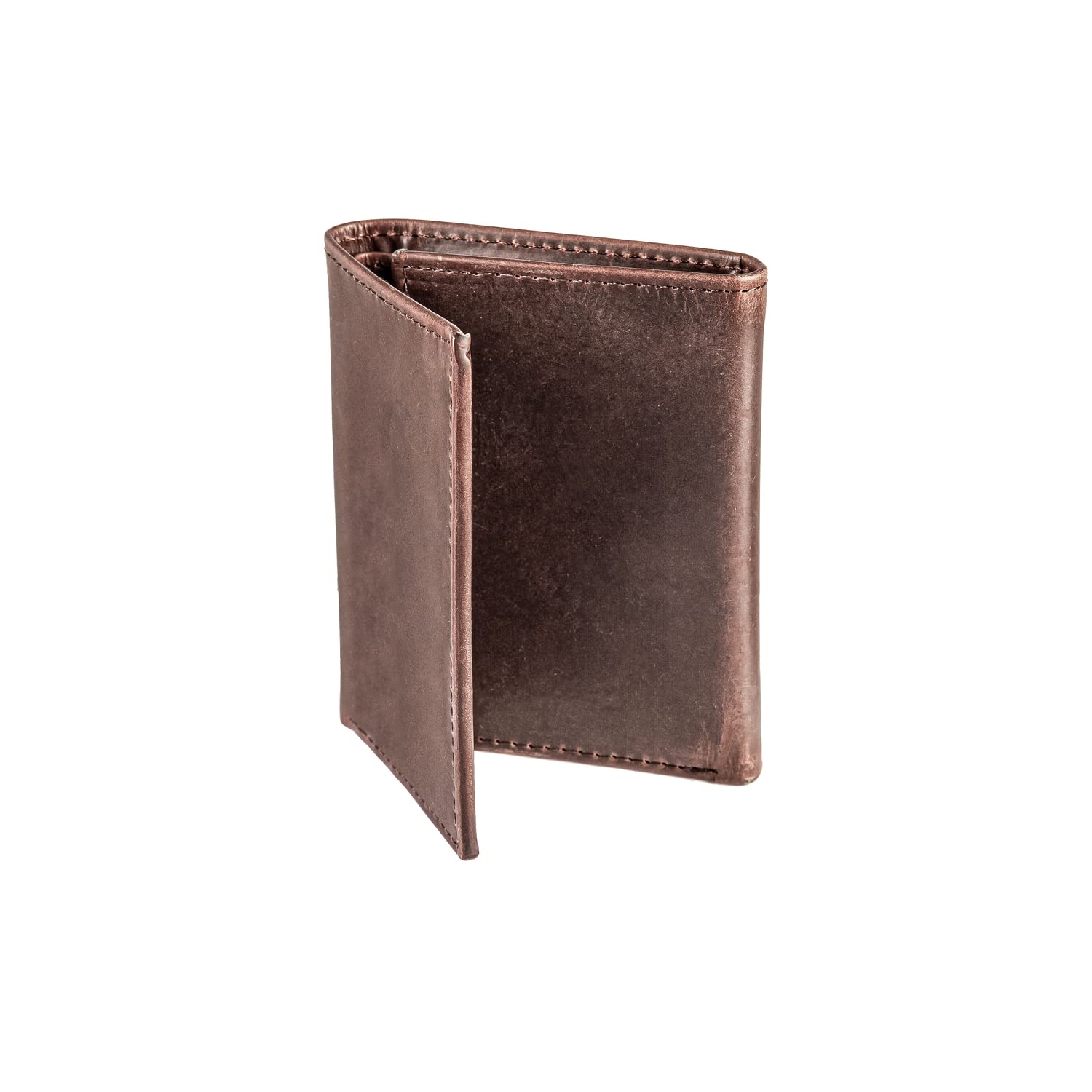 Team Sports America NFL Buffalo Bills Brown Wallet | Tri-Fold | Officially Licensed Stamped Logo | Made of Leather | Money and Card Organizer | Gift Box Included - Image 3