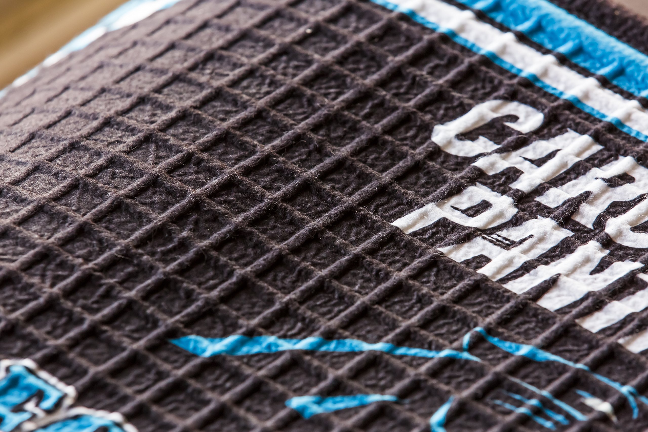 Team Sports America NFL Carolina Panthers Emobossed Outdoor Safe Mat 30" W x 18" H Durable Non Slip Floormat for Football Fans - Image 5