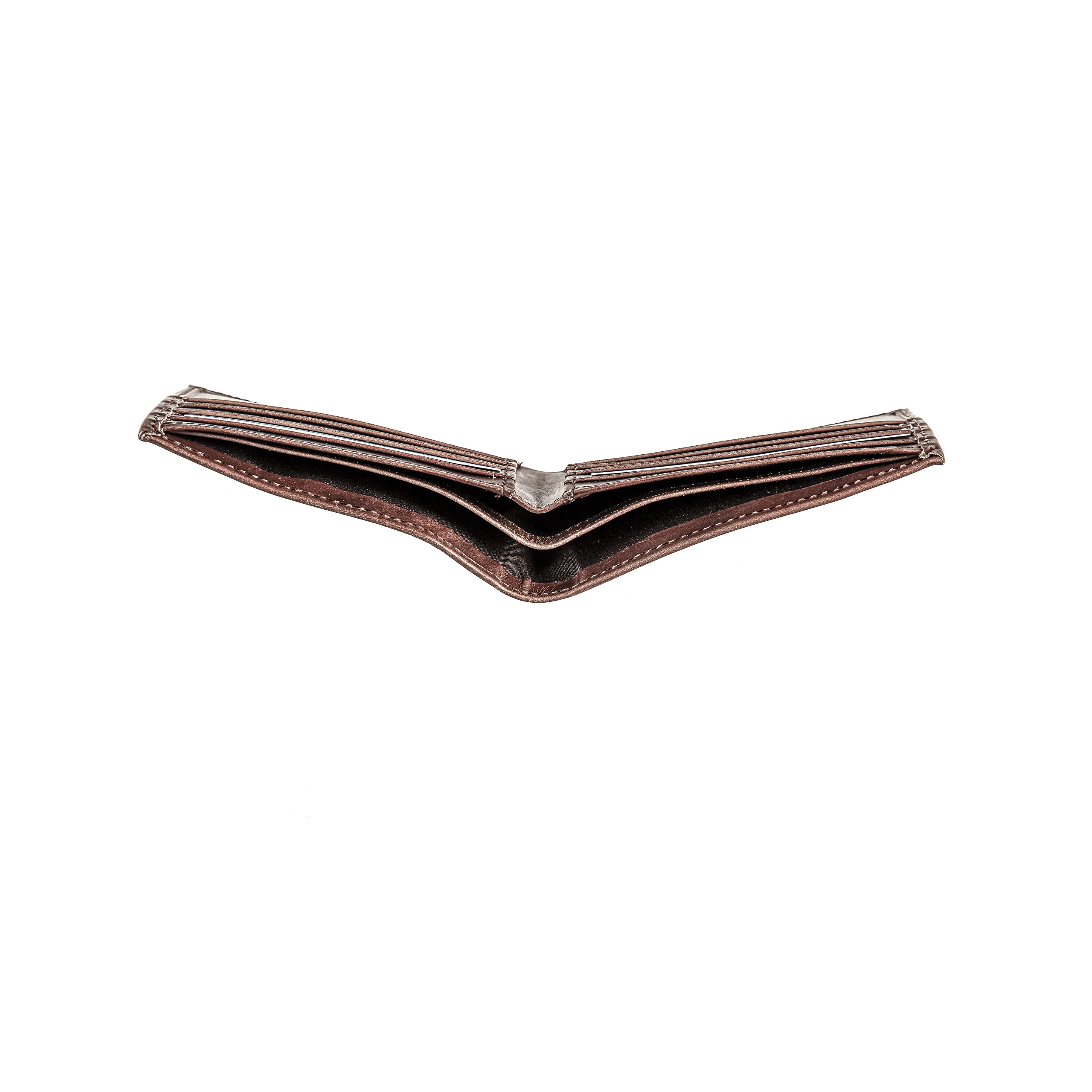 Team Sports America NFL New York Giants Brown Wallet | Bi-Fold | Officially Licensed Stamped Logo | Made of Leather | Money and Card Organizer | Gift Box Included - Image 6